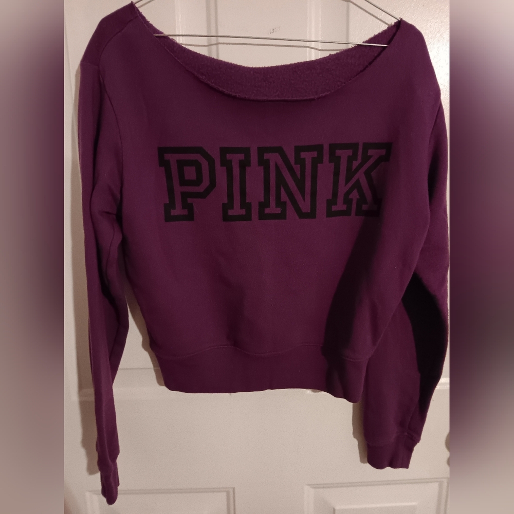 VS PINK Off-shoulder sweater